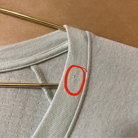 Faherty | Cloud Henley T-shirt Button Front Popover Top Pima Cotton Size L - Picture 5 of 13